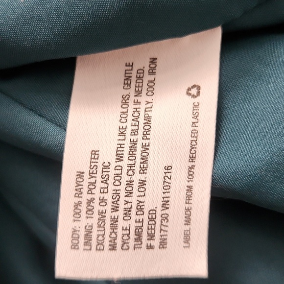 The Nines By Hatch Maternity Lined Scoop Neck Maxi Dress Puff Sleeve XS - Picture 7 of 8